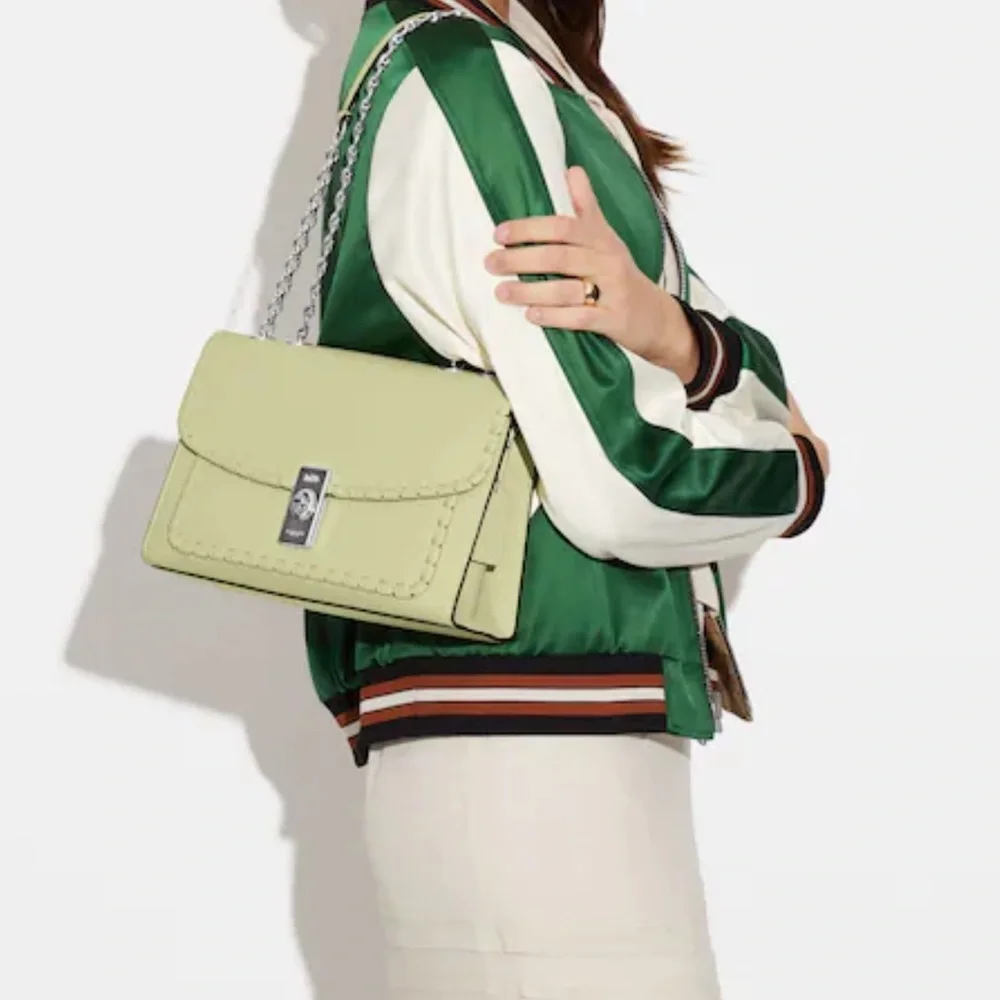 Coach Lane Shoulder Bag With Whipstitch
SV/Pale Lime - Picture 6 of 16